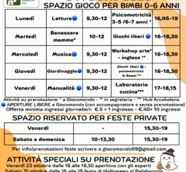 Locandina Giocomondo ottobre 2026