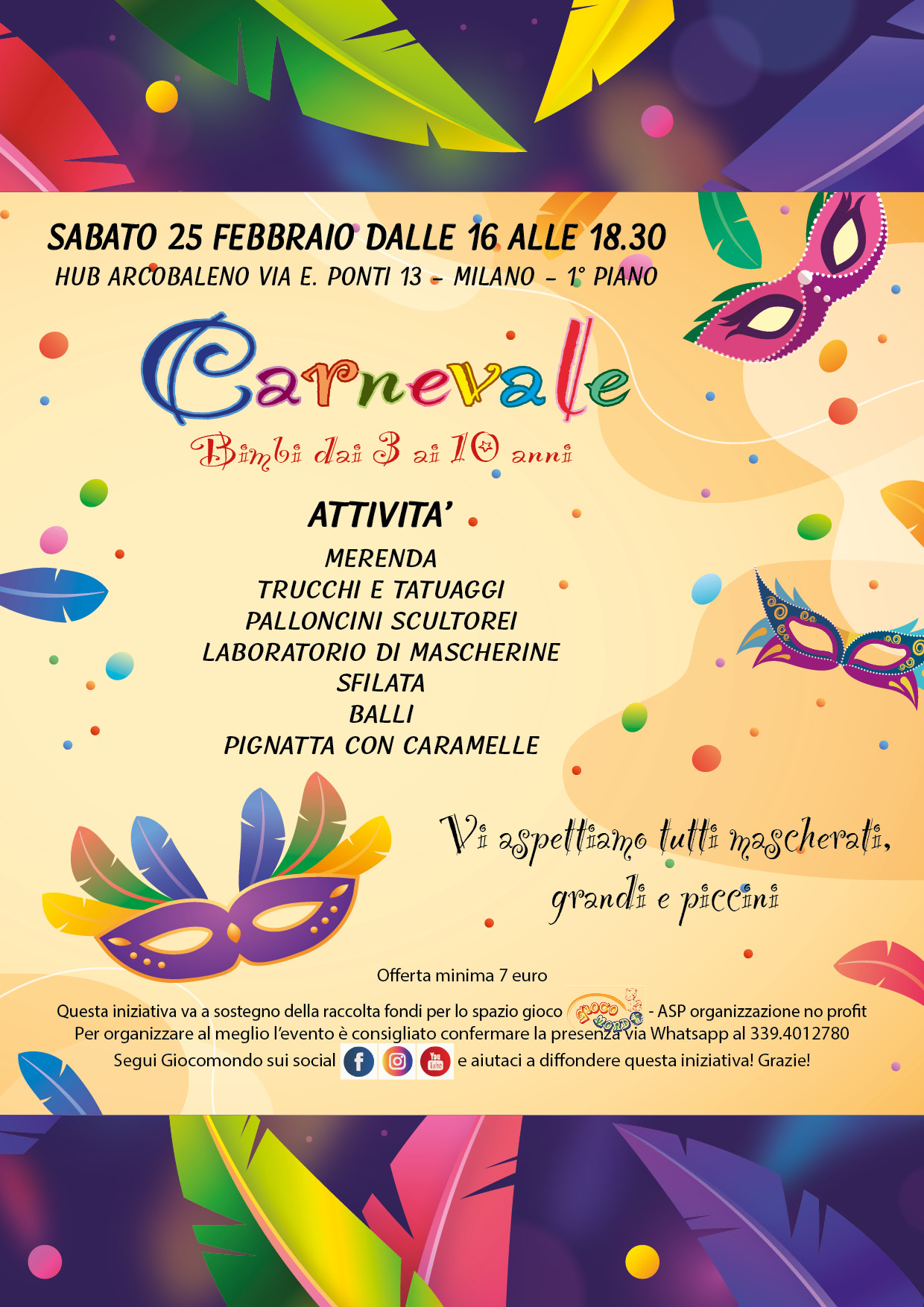 Locandina carnevale