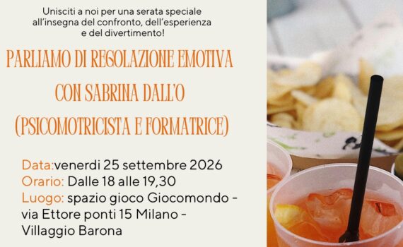 Aperitivo genitori con i bimbi