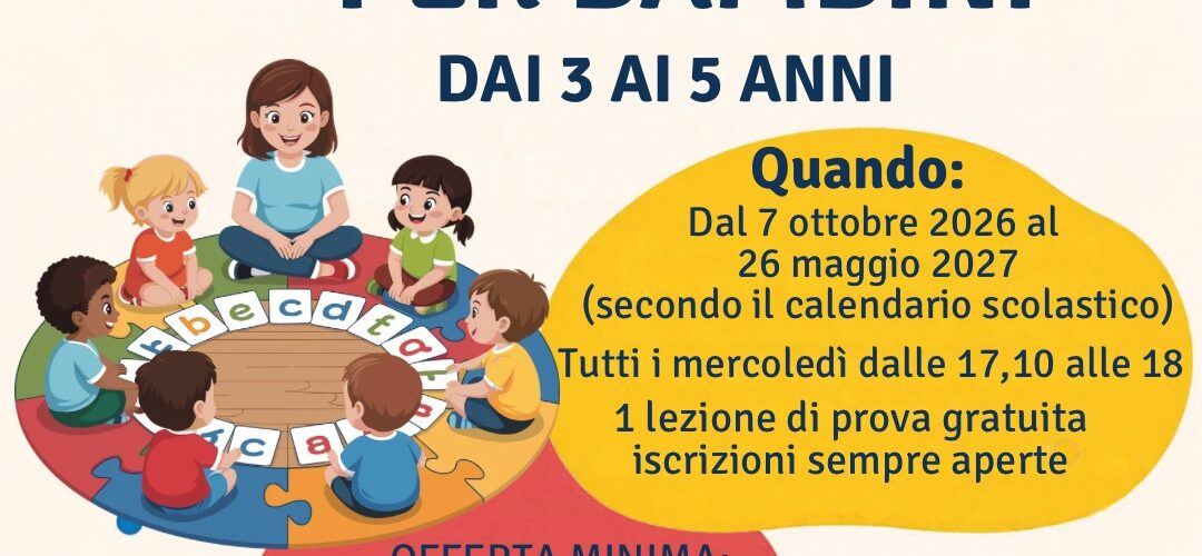 Inglese bimbi 3-5anni