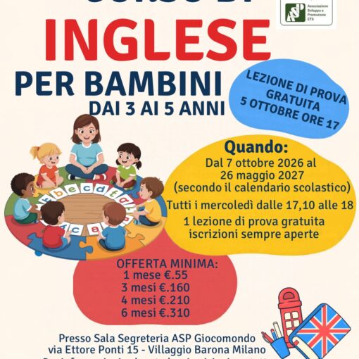 Corso inglese Giocomondo