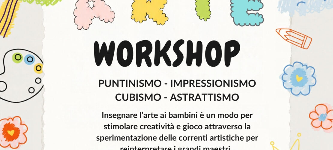 Arte Kids Workshop Flyer