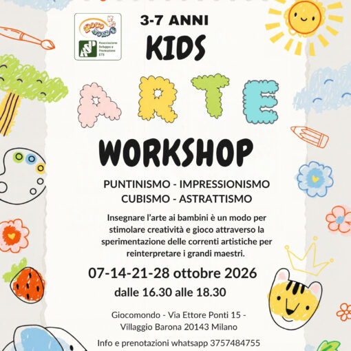 Arte Kids Workshop Flyer